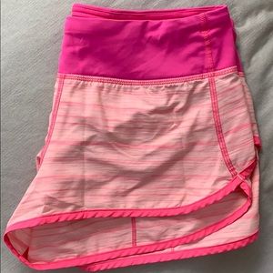 GUC Lululemon speed shorts size 6